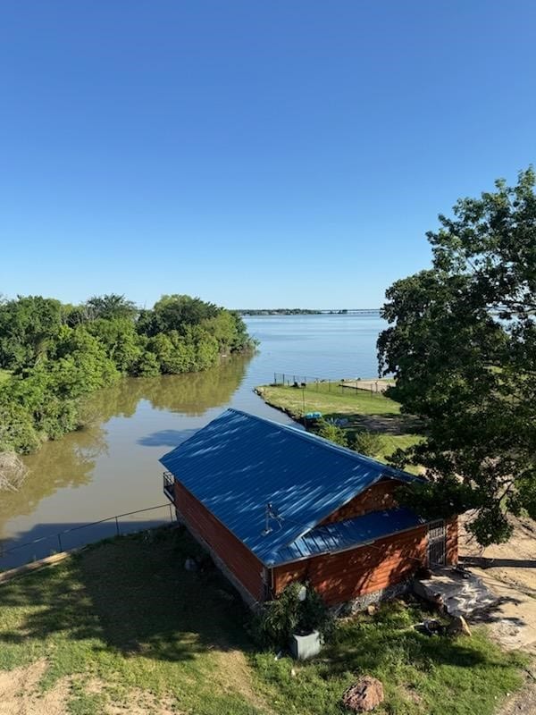 2804 Lynn Dell Dr, Tool, TX 75143 - dock area featuring a water view