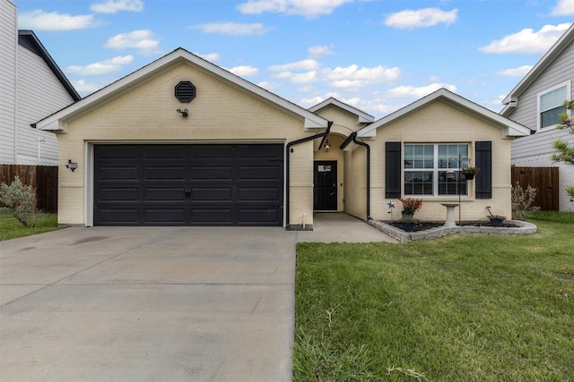 2104 Shane Ave, Fort Worth, TX 76134 - single story home featuring driveway and an attached garage