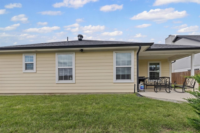2104 Shane Ave, Fort Worth, TX 76134 - back of house with a patio