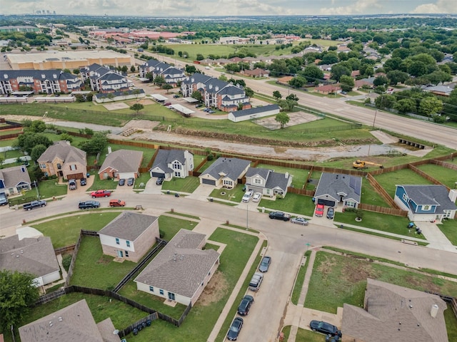 2104 Shane Ave, Fort Worth, TX 76134 - aerial view of property and surrounding area with nearby suburban area