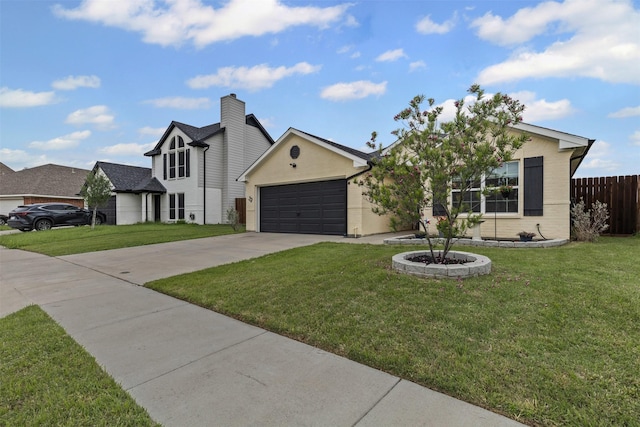 2104 Shane Ave, Fort Worth, TX 76134 - view of front facade featuring driveway and an attached garage