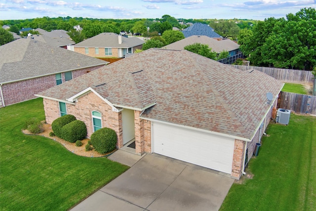 218 Whispering Dell Ln, Weatherford, TX 76085 - view from above of property