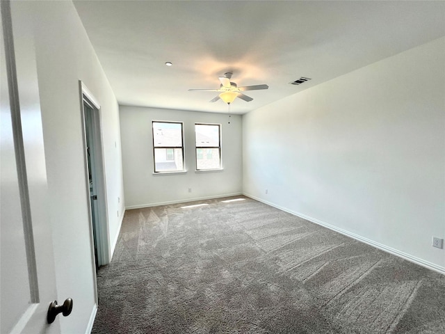 2933 Tenor Way, Sachse, TX 75048 - carpeted spare room with ceiling fan and baseboards