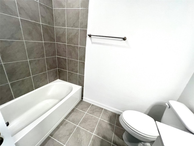 2933 Tenor Way, Sachse, TX 75048 - bathroom with toilet, tile patterned floors, and baseboards