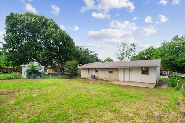 2500 Bamboo St, Mesquite, TX 75150 - back of house featuring a patio and central AC unit