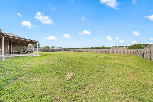 300 Morris St, Riesel, TX 76682 - view of yard featuring a patio