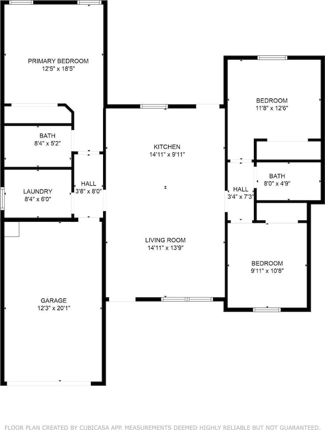 300 Morris St, Riesel, TX 76682 - floor plan / room layout