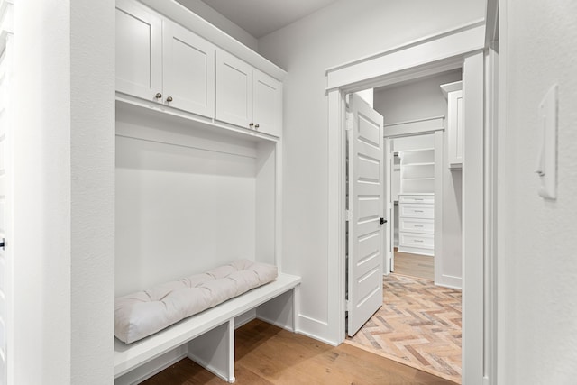 14572 Woodland Creed Dr, Tyler, TX 75706 - mudroom with parquet flooring