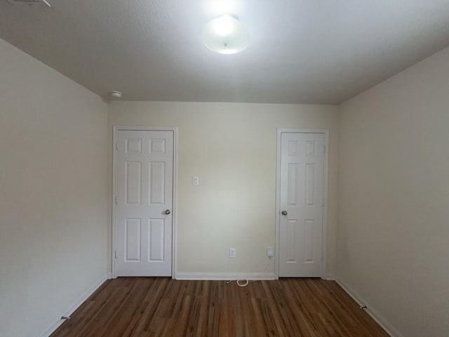 10009 Iron Ridge Dr, Fort Worth, TX 76140 - empty room with wood finished floors and baseboards