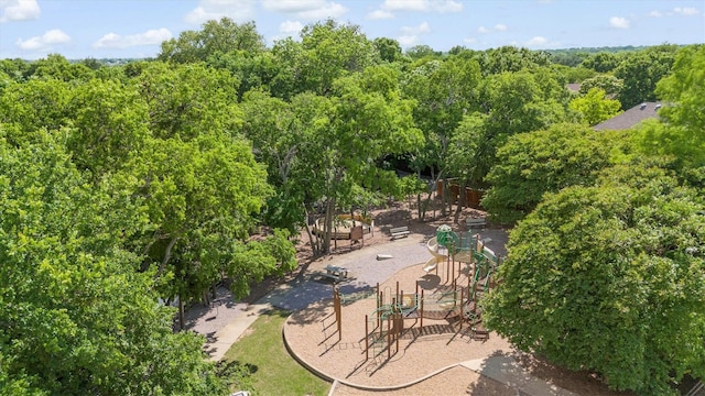 1209 Bel Air Dr, Allen, TX 75013 - aerial view