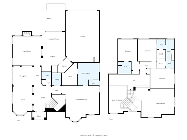 1209 Bel Air Dr, Allen, TX 75013 - home floor plan