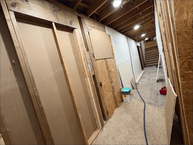 8207 Double Bridge Rd, Mabank, TX 75156 - view of unfinished basement