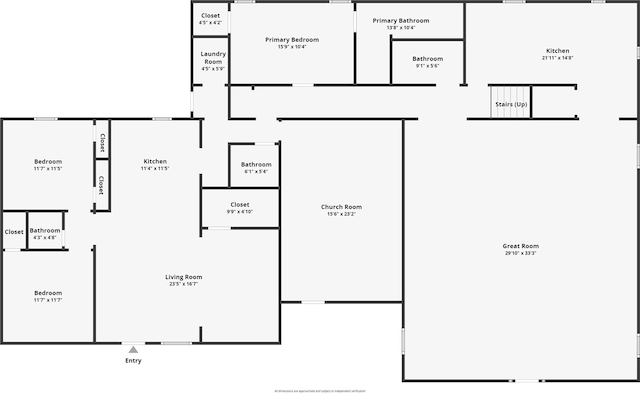 8207 Double Bridge Rd, Mabank, TX 75156 - floor plan / room layout