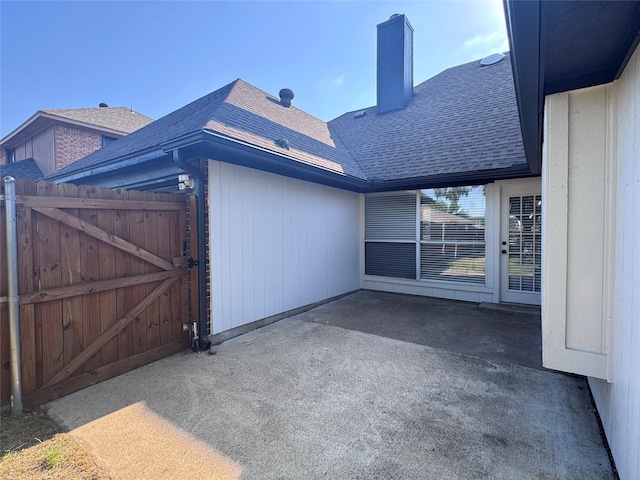 425 N Gaston Dr, Wylie, TX 75098 - view of patio / terrace with a gate
