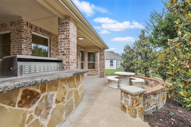 9008 Reata W Dr, Benbrook, TX 76126 - view of patio