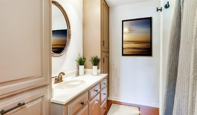 309 W 5th St, Justin, TX 76247 - bathroom with vanity