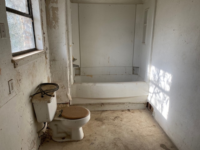 207 County Road 1739, Yantis, TX 75497 - full bathroom with toilet and a tub to relax in