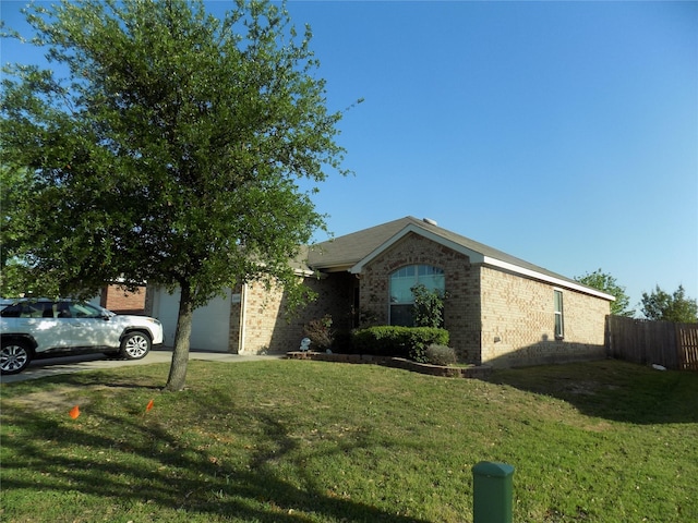 6400 Stone Lake Dr, Fort Worth, TX 76179 - view of front of house with brick siding, a garage, and concrete driveway