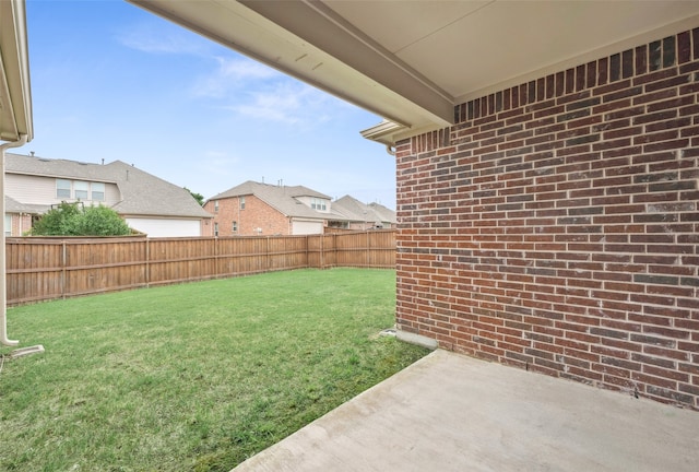 1056 Enchanted Rock Dr, Allen, TX 75013 - view of yard with a patio and a residential view