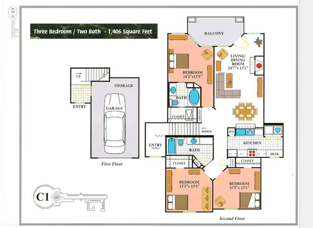 2524 Preston Rd Unit 204, Plano, TX 75093 - floor plan / room layout