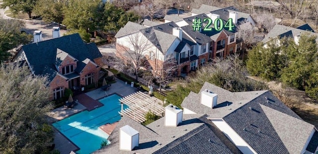 2524 Preston Rd Unit 204, Plano, TX 75093 - drone / aerial view