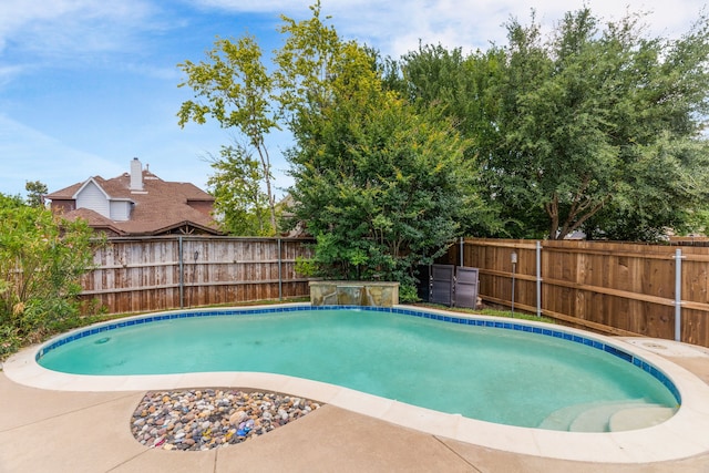 8204 Saint Clair Dr, Mckinney, TX 75071 - view of pool featuring a fenced backyard