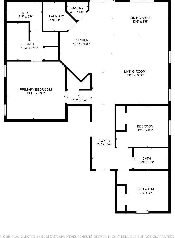 115 Rock Creek Ln, Terrell, TX 75160 - floor plan / room layout
