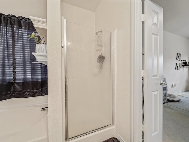 3929 Bonita Springs Dr, Fort Worth, TX 76123 - full bathroom with a stall shower and a bath