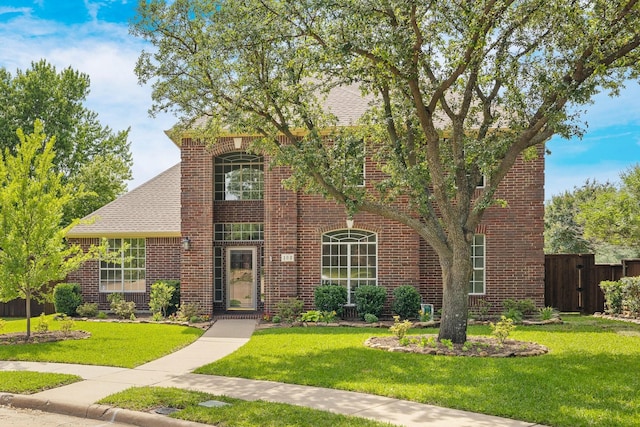 102 Fontana Ct, Allen, TX 75013 - traditional-style house with brick siding