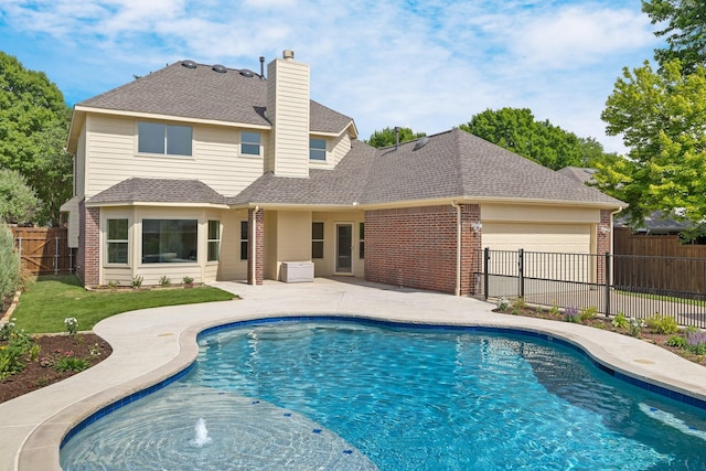 102 Fontana Ct, Allen, TX 75013 - view of swimming pool with a patio area