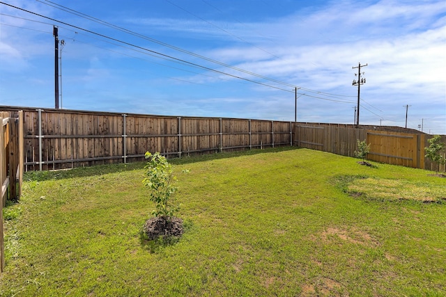 5500 Persimmon Dr, Denton, TX 76207 - view of yard