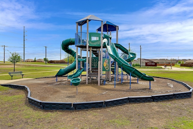 5500 Persimmon Dr, Denton, TX 76207 - community play area with a yard