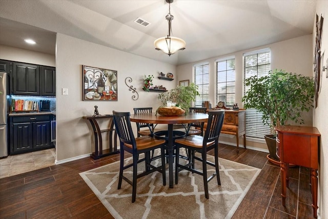 10013 Stoneleigh Dr, Benbrook, TX 76126 - dining space featuring wood finished floors and baseboards