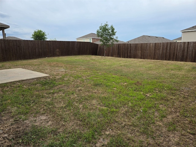 6310 Tropicana Ln, Forney, TX 75126 - view of yard featuring a patio area