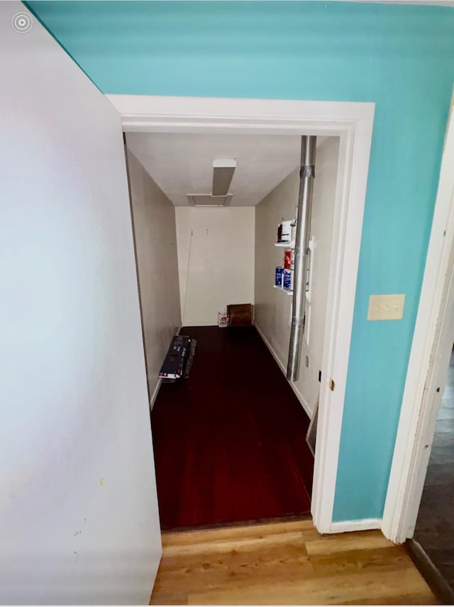 2142 Woodard St, Abilene, TX 79605 - corridor featuring wood finished floors