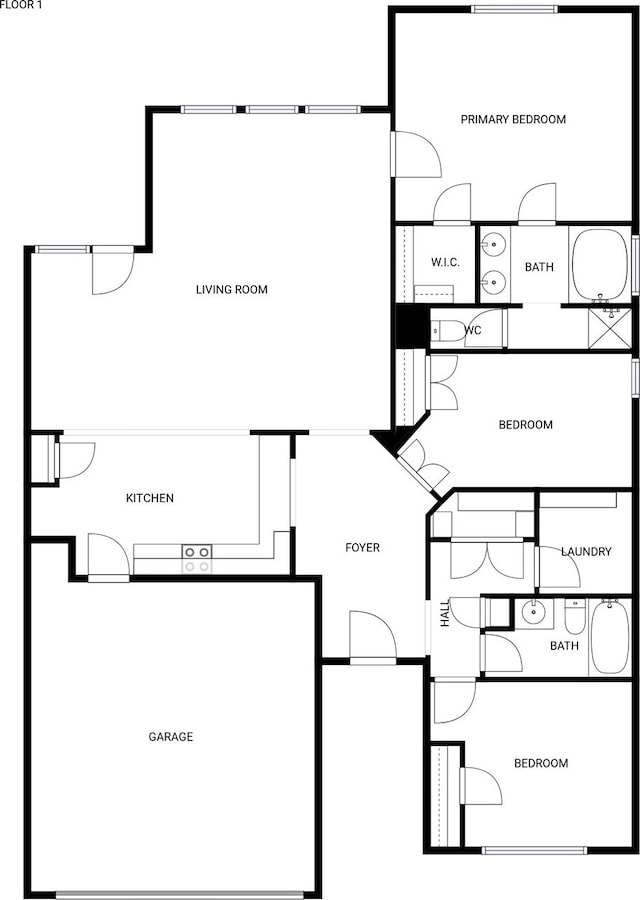 825 Lake Worth Trl, Little Elm, TX 75068 - floor plan / room layout