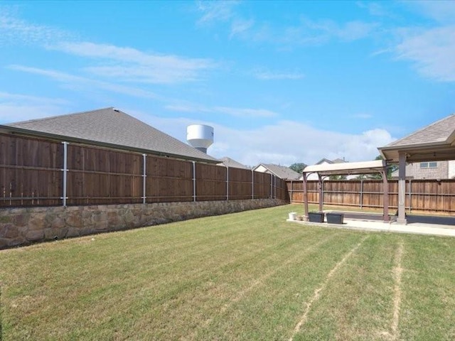 1044 Pitch Pine St, Hickory Creek, TX 75065 - view of yard with a patio
