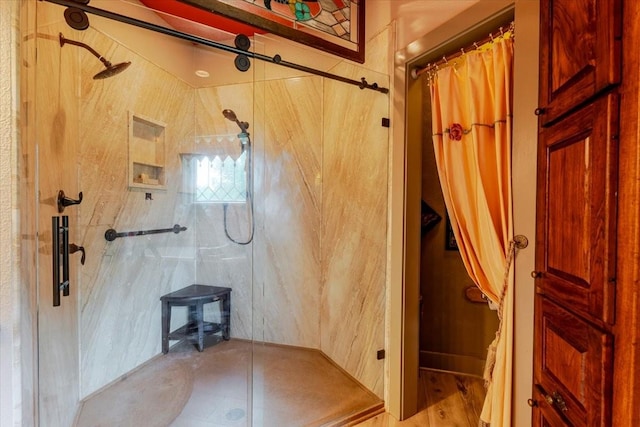 109 Mariah Dr, Weatherford, TX 76087 - bathroom featuring a shower stall