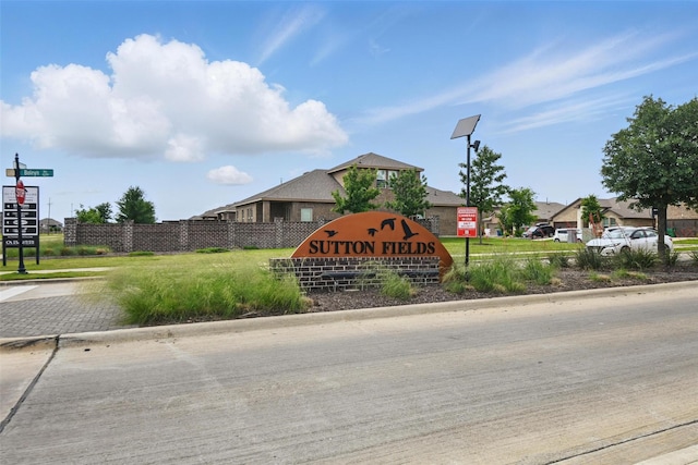 6213 Bracken Dr, Celina, TX 76227 - community / neighborhood sign with fence