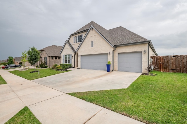 14312 Home Trl, Fort Worth, TX 76262 - view of front of house with driveway, roof with shingles, and an attached garage