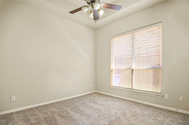 17 Wimbledon Ct, Heath, TX 75032 - spare room with carpet floors, baseboards, and ceiling fan