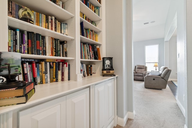 804 Countryside Way, Little Elm, TX 76227 - corridor featuring light colored carpet and baseboards