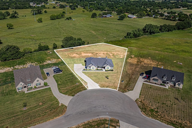 146 Chester Rd, Springtown, TX 76082 - view of rural area with property parcel outlined