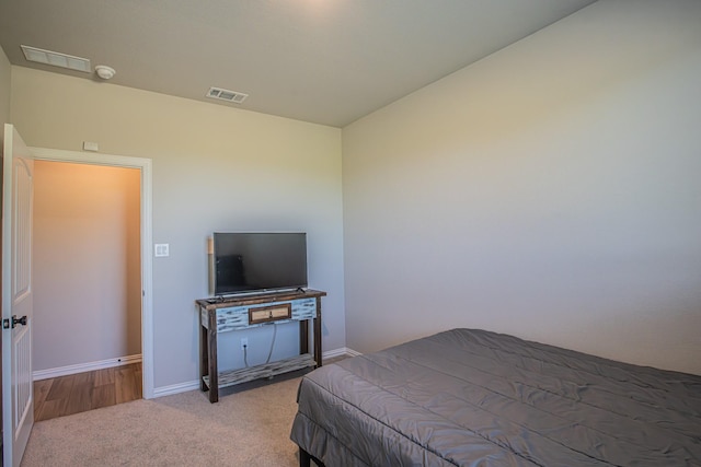 146 Chester Rd, Springtown, TX 76082 - carpeted bedroom featuring baseboards