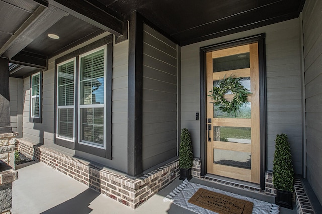 146 Chester Rd, Springtown, TX 76082 - property entrance featuring covered porch