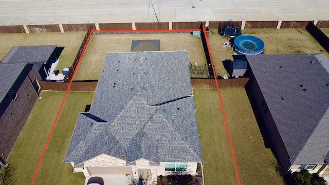 516 Smart Strike Trl, Granbury, TX 76049 - bird's eye view