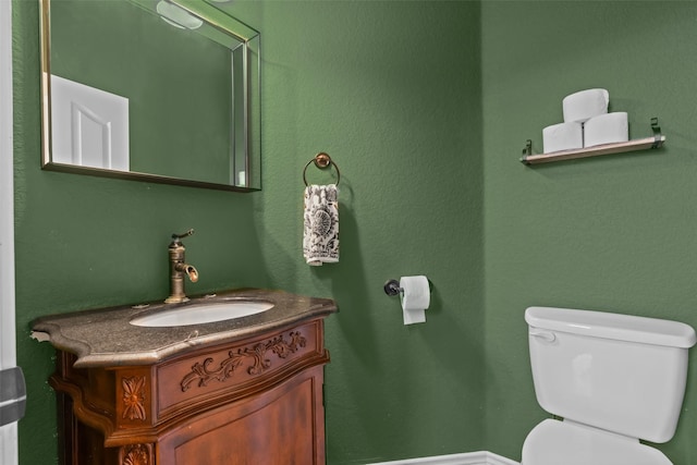 240 Stone Mountain Rd, Cresson, TX 76035 - half bath featuring toilet and vanity
