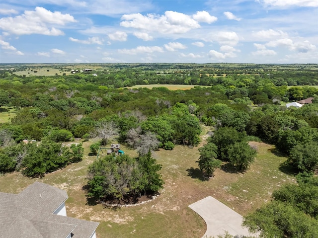 240 Stone Mountain Rd, Cresson, TX 76035 - drone / aerial view of a heavily wooded area