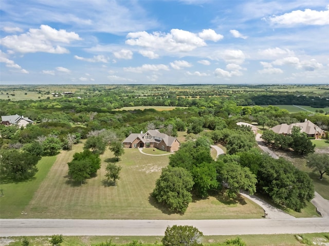 240 Stone Mountain Rd, Cresson, TX 76035 - view from above of property featuring a heavily wooded area