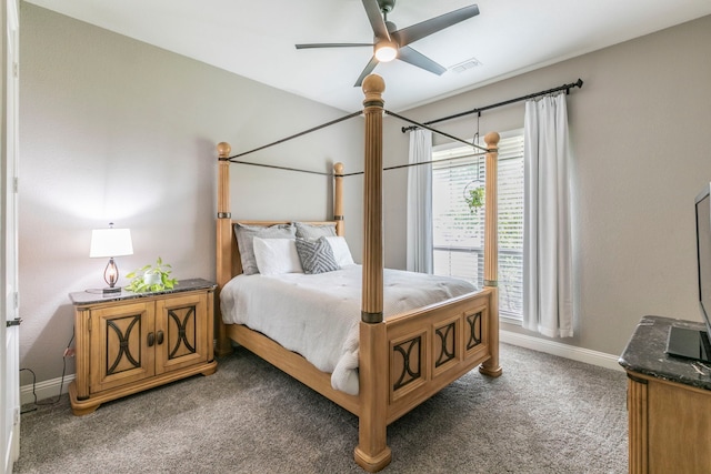 1061 Circle J Trl, Prosper, TX 75078 - carpeted bedroom with baseboards and ceiling fan